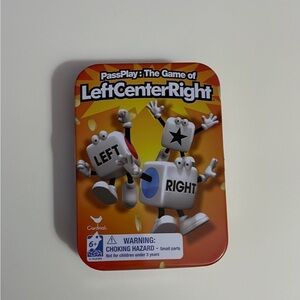 Spinmaster Left Center Right Game